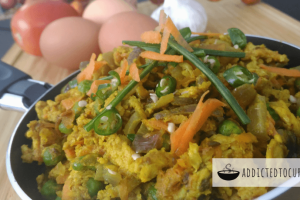 Masala-Spiced Egg Bhurji