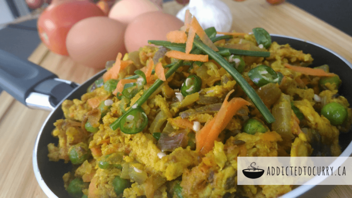 Masala-Spiced Egg Bhurji