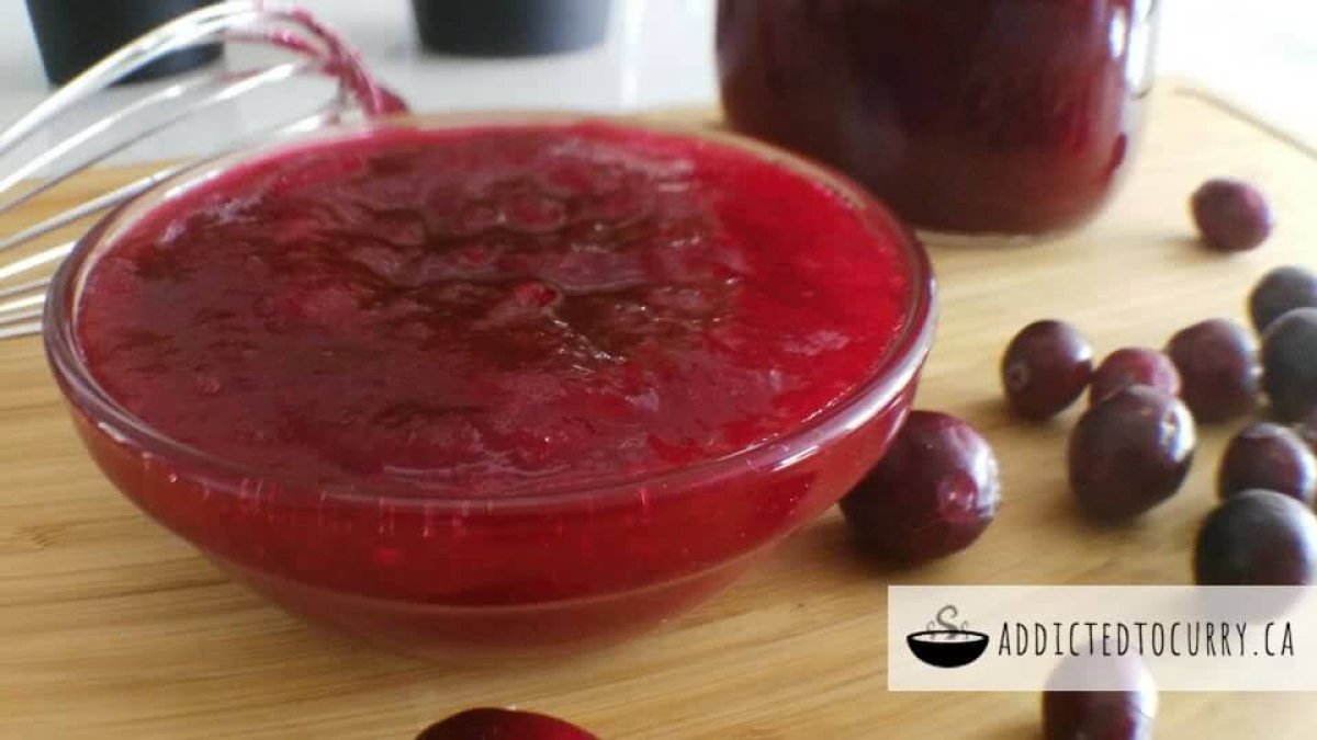 Garam Masala-Infused Cranberry Sauce